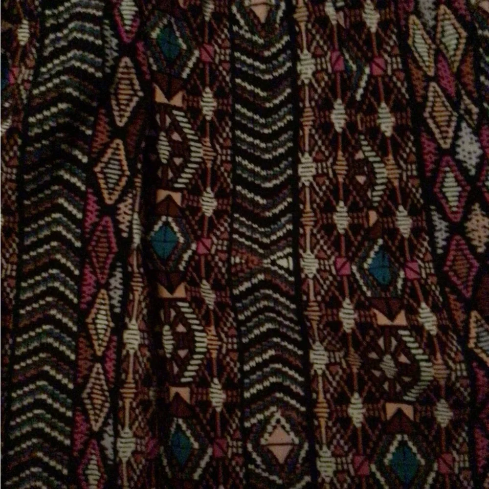 Multicolored Patterned Dress - Picture 6 of 6